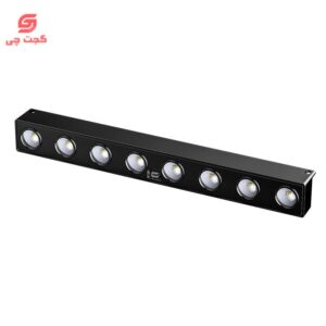 چراغ دیواری خورشیدی 8 لامپ مدل 85080 RGB