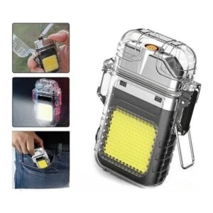 چراغ قوه فندک دار المنتی LIGHT12
