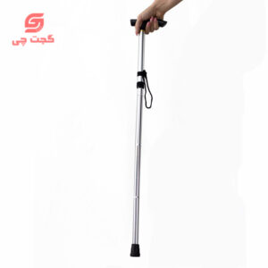 عصای طبی تاشو فلزی 4 تکه