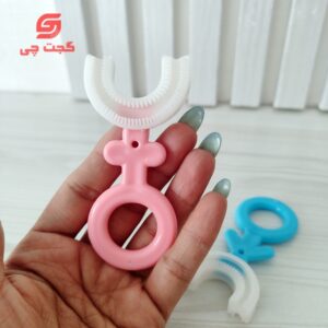 مسواک چرخشی کودک مدل سیلیکونی