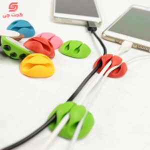 نگه دارنده سیم و کابل سه خانه