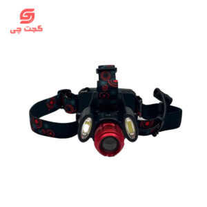 هدلایت شارژی سه لامپ مدل rotary zoom