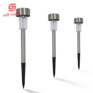 چراغ باغچه خورشیدی LED هفت رنگ
