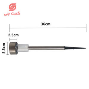 چراغ باغچه خورشیدی LED هفت رنگ