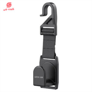 هولدر و گیره پشت صندلی خودرو گرین لاین مدل Headrest Hook GNCARHRSTHBK