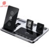 شارژر وایرلس گرین مدل GN4IN1WCSGY با توان ۱۵ وات و ۳ پورت USB Type C