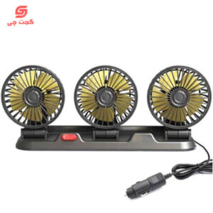 پنکه فندکی سه قلو خودرو مدل F4310