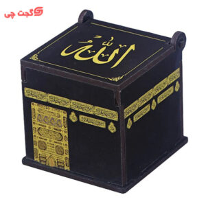 جعبه مهر و تسبیح چوبی پارسام طرح خانه خدا