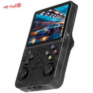 کنسول بازی دستی R36S ظرفیت ۱۲۸ گیگابایت با صفحه نمایش ۳.۵ اینچی IPS