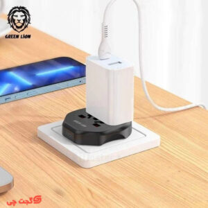 تبدیل برق گرین لاین مدل EU Plug 2
