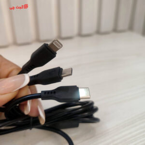 شارژر فندکی همراه با کابل چندسر