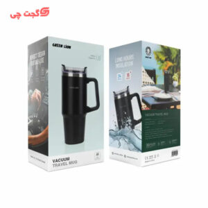 ماگ مسافرتی گرین لاین مدل travel mug ظرفیت ۹۰۰ میلی‌لیتر