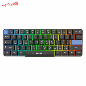 کیبورد گیمینگ گرین لاین GKM-60-BLACK